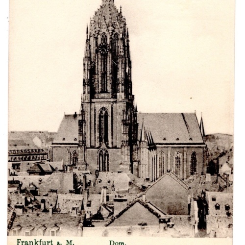AK, Frankfurt am Main, Hessen, Dom, Ansichtskarte (S7222)