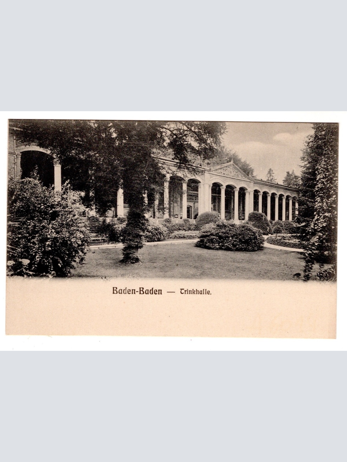 AK, Baden-Baden, Baden-Württemberg, Ansichtskarte (S7231)