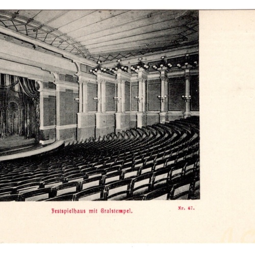 AK, Bayreuth, Festspielhaus, Bayern, Ansichtskarte (S7236)