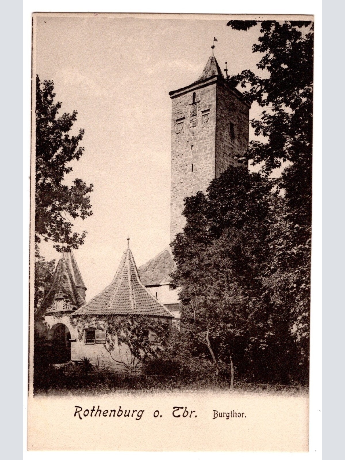 AK, Rothenburg ob der Tauber, Bayern, Ansichtskarte (S7237)