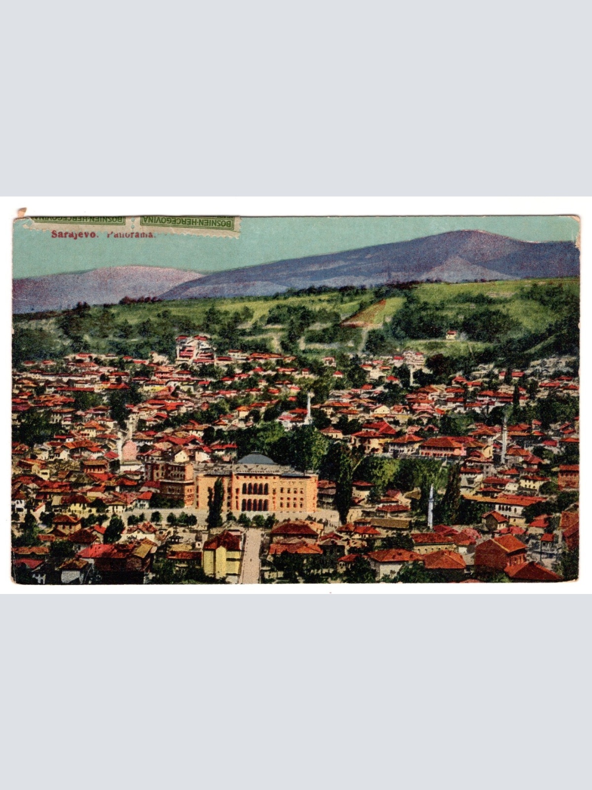 AK, Sarajevo, Panorama, Bosnien, Ansichtskarte (S7291)