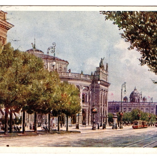 AK, Burgtheater, Wien, Ansichtskarte (S7313)