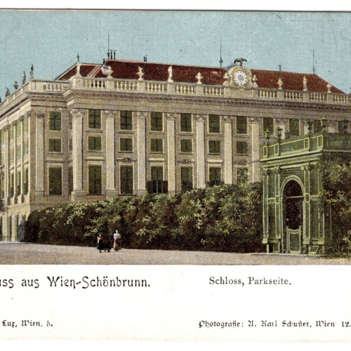 AK, Gruß aus Wien-Schönbrunn, Wien, Ansichtskarte (S7315)