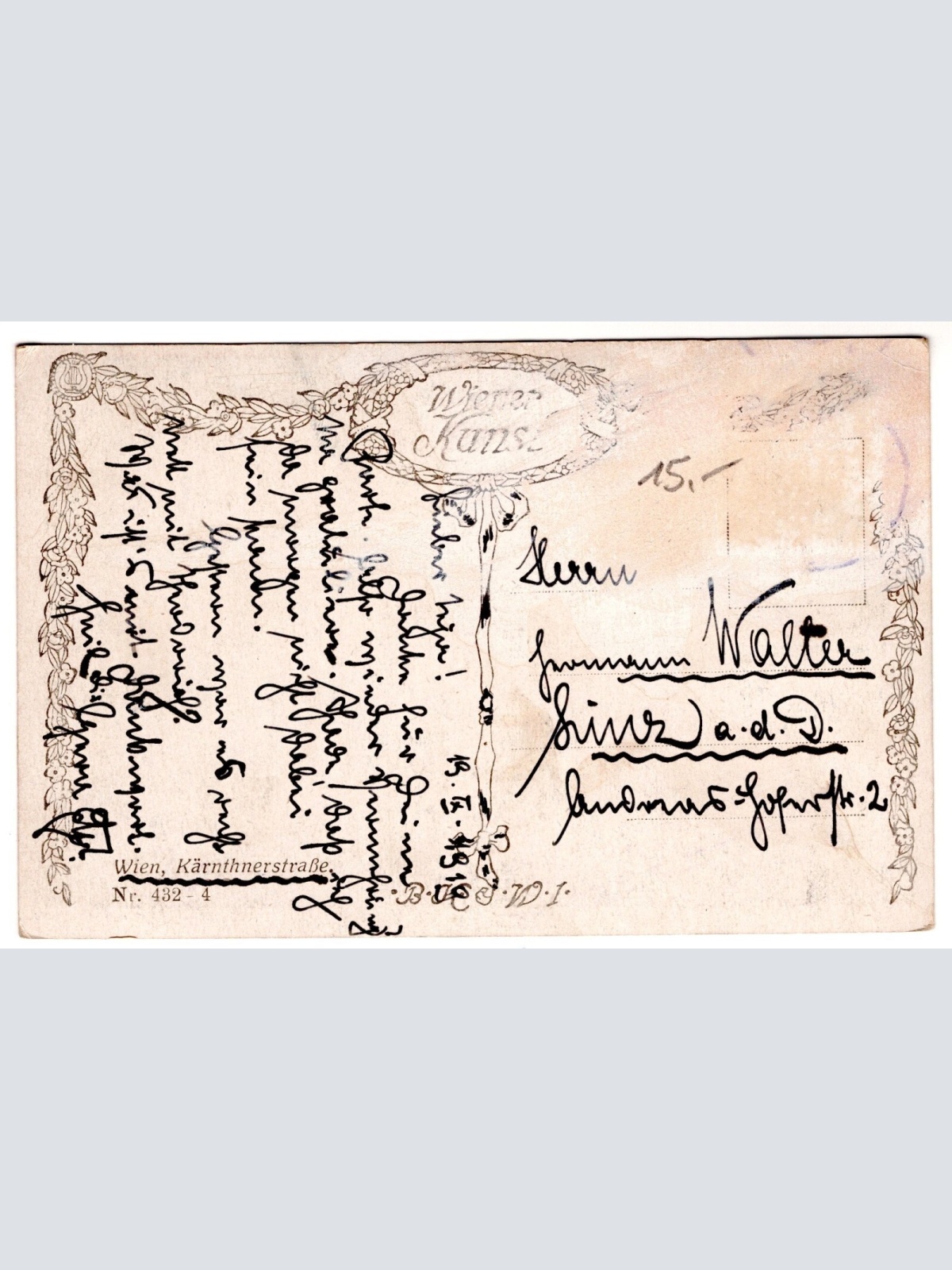 AK, Kärntnerstraße, Wien, Ansichtskarte (S7321)