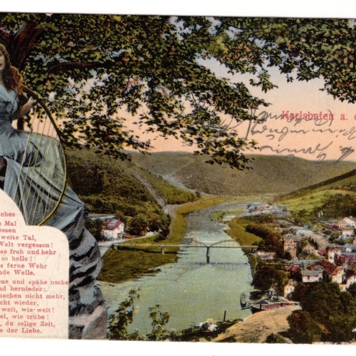 AK, Karlshafen an de Weser, Hessen, Ansichtskarte (S7350)