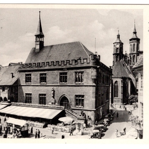 AK, Göttingen, Rathaus, Niedersachsen, Ansichtskarte (S7360)