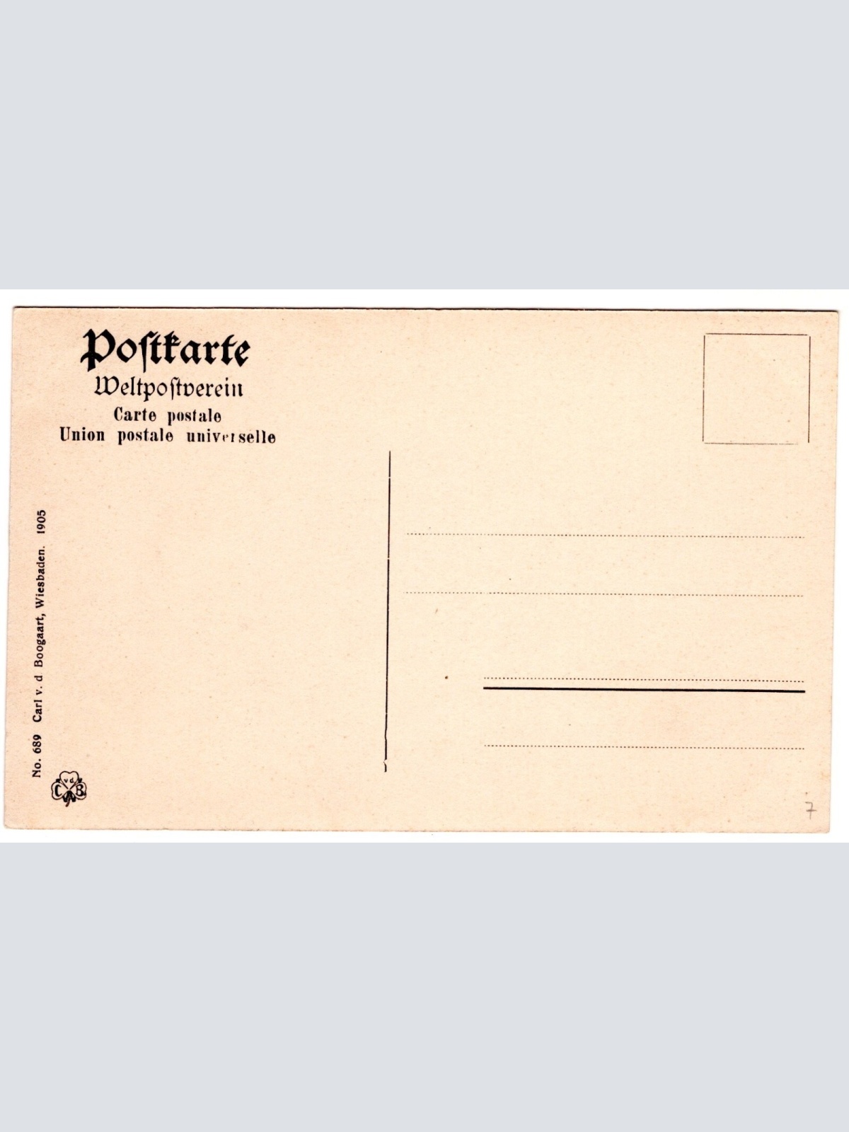 AK, Wiesbaden, Hotel Rose, Hessen, Ansichtskarte (S7406)