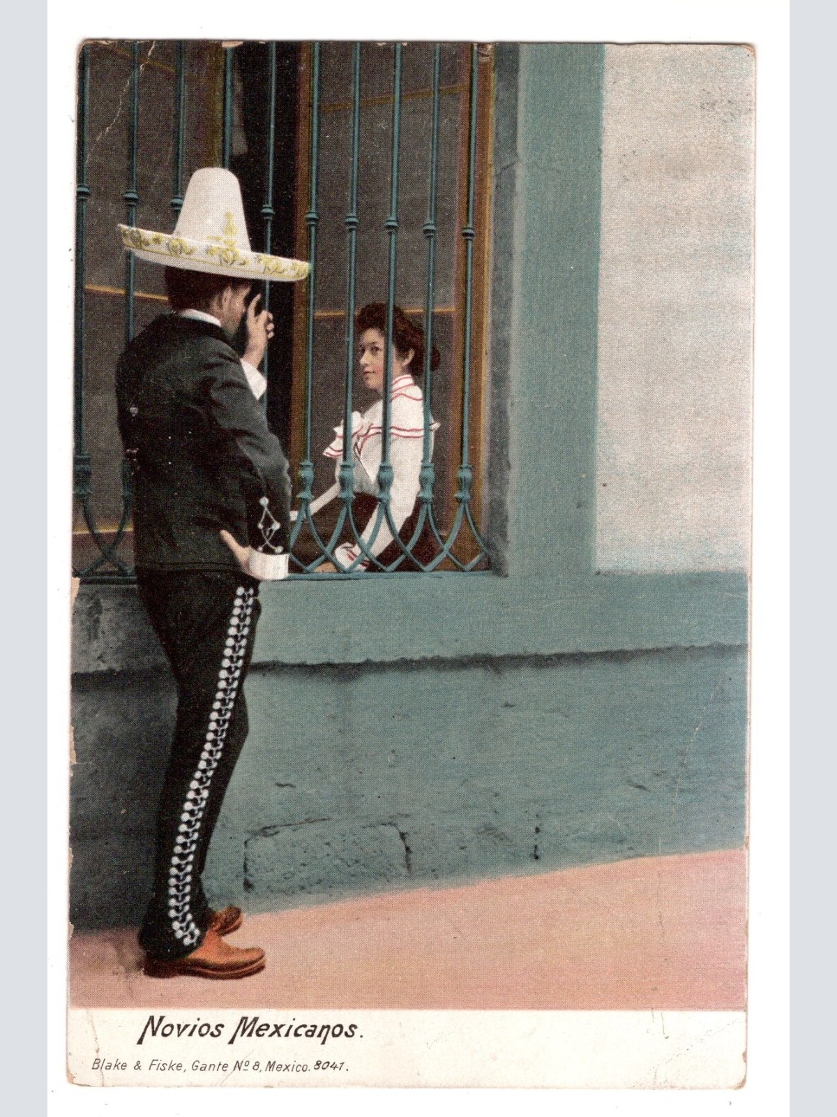 AK, Novios Mexicanos, Ansichtskarte (S7416)