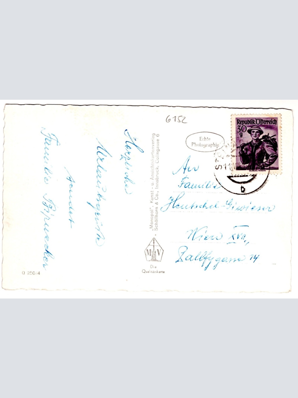 AK, Trins, Gschnitztal, Tirol, Ansichtskarte (S7432)