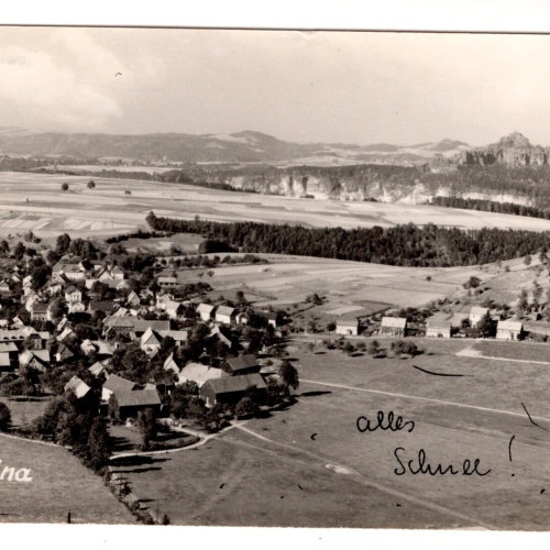 AK, Schöna, Sachsen, Ansichtskarte (S7438)