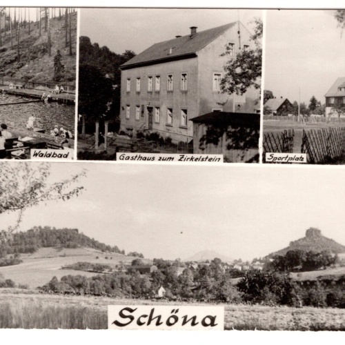 AK, Schöna, Sachsen, Ansichtskarte (S7439)