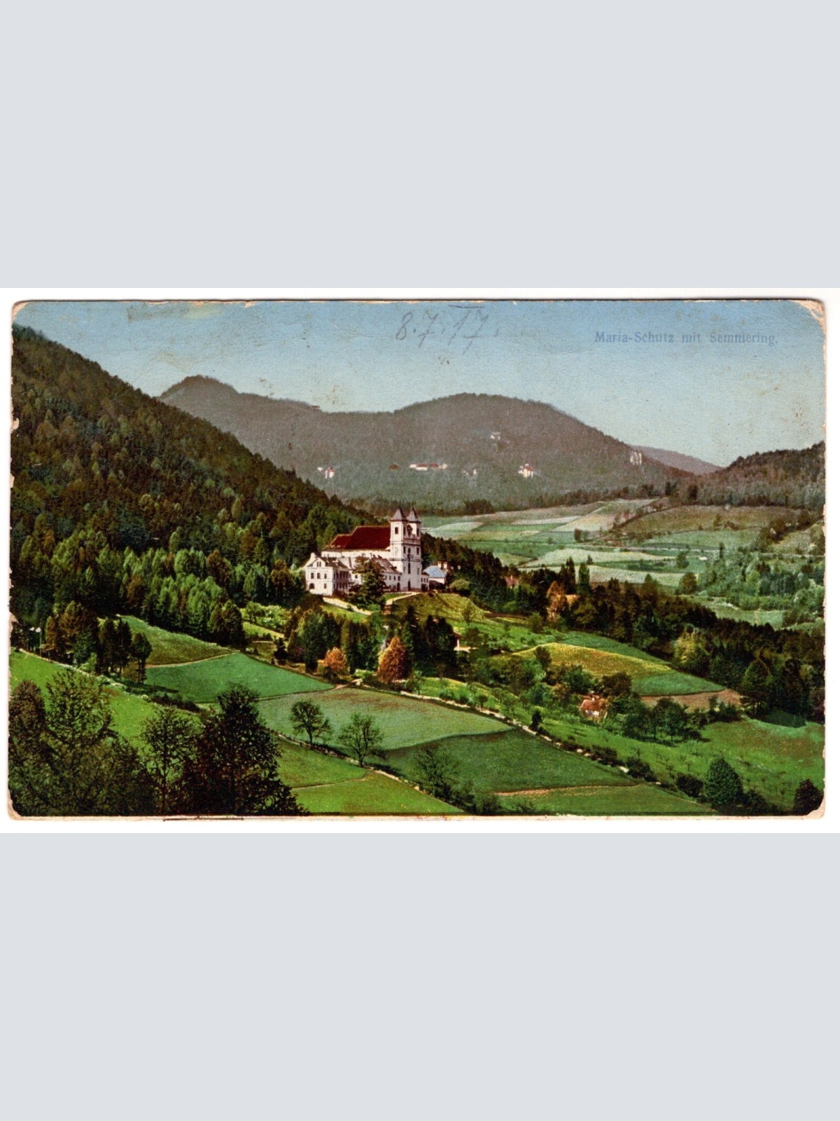 AK, Maria-Schutz mit Semmering, Niederösterreich, Ansichtskarte (S7447)