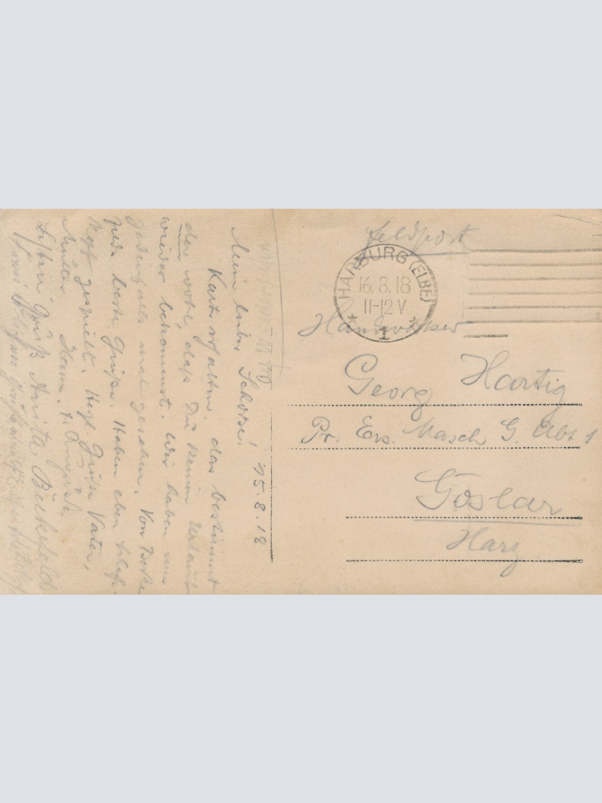 AK von 3 Soldaten mit Zigarette Militaria Ansichtskarte (14340)