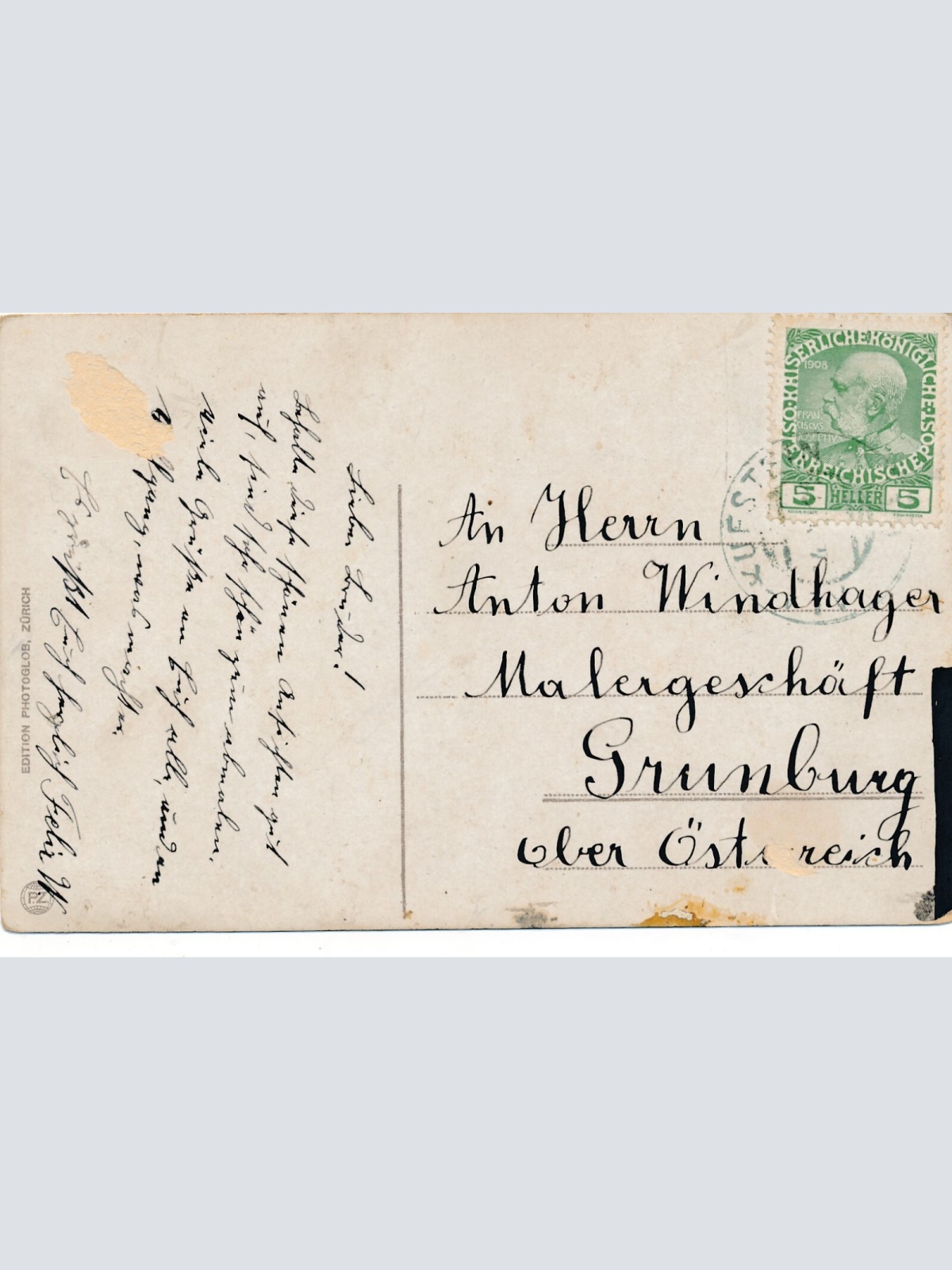 AK aus Lago di Garda Torbole Grand Hotel Italien Ansichtskarte (14562)