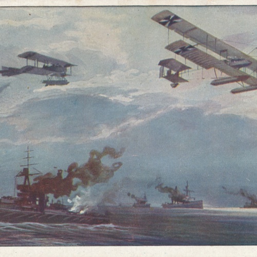 Künstler - AK von Hans Rudolf Schulze Luftflotte Militaria Ansichtskarte (14617)