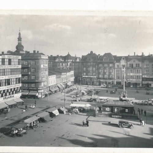 AK aus Mor Ostrava Masarykovo Nam Tschechoslowakei Ansichtskarte (14586)