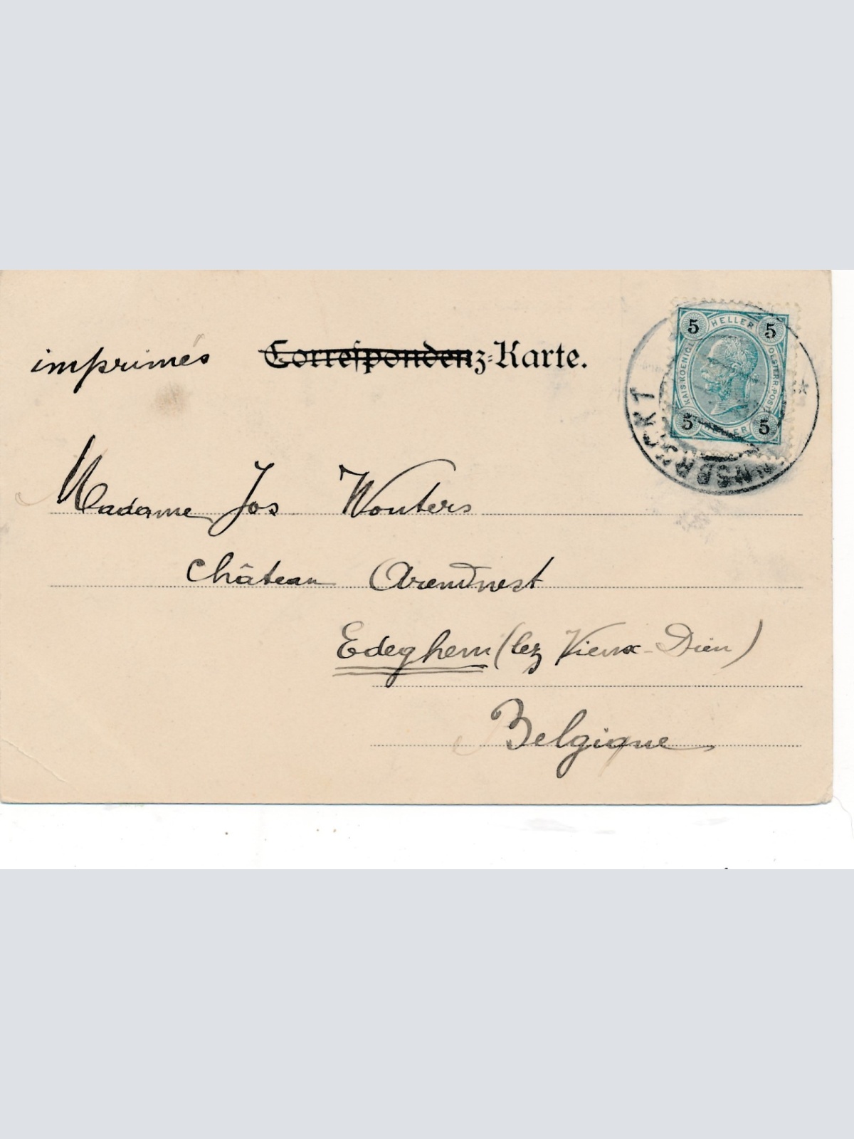 AK aus Innsbruck Maria Theresienstrasse Ansichtskarte (14684)