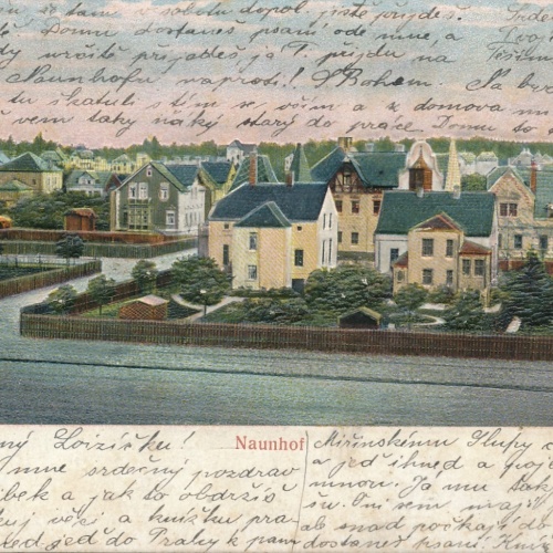 Relief - Karte aus Naunhof Sachsen Ansichtskarte (14700)