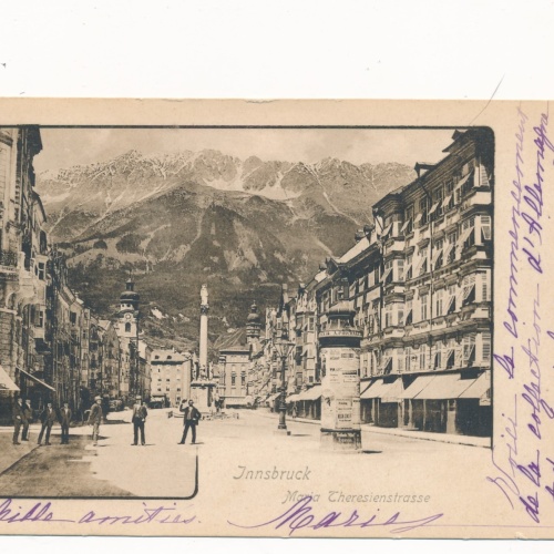 AK aus Innsbruck Maria Theresienstrasse Ansichtskarte (14685)