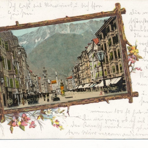 AK aus Innsbruck Maria Theresienstrasse Tirol Ansichtskarte (14757)