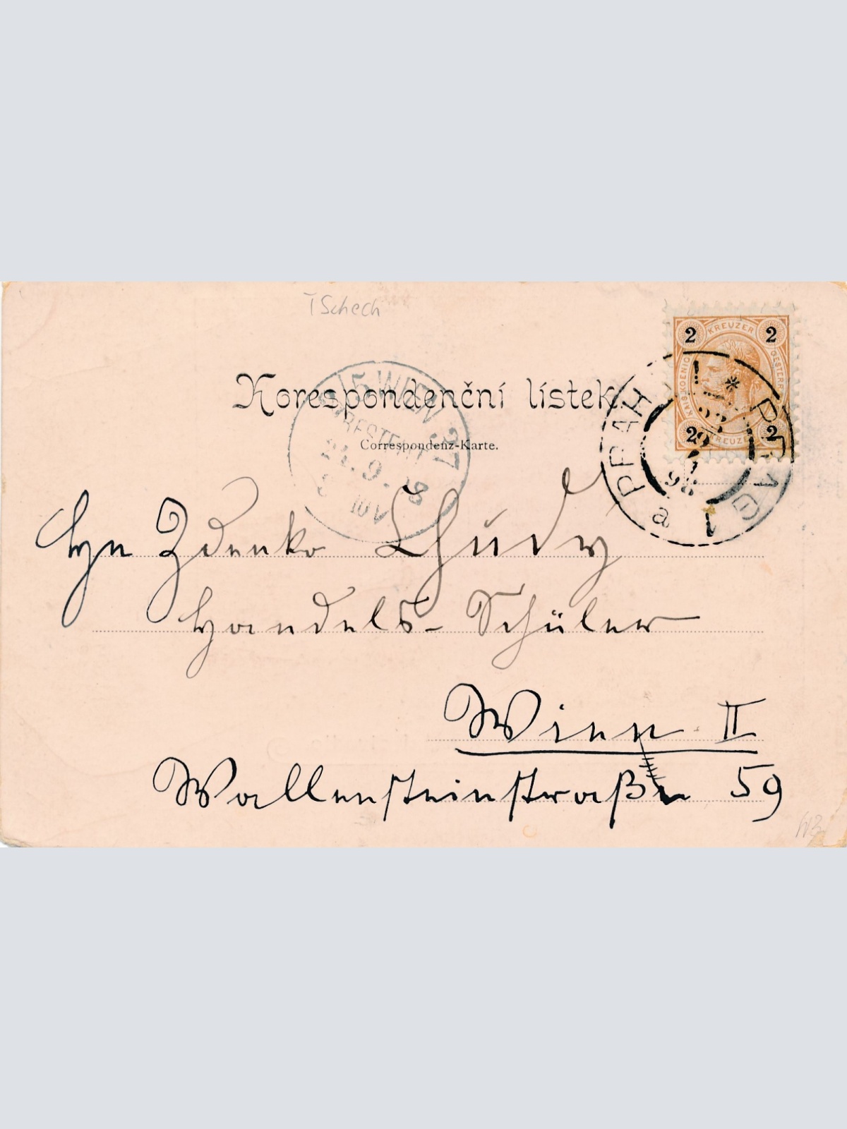 AK Pozdrav z Prahy Narodi divaldo Tschechoslowakei Ansichtskarte (14881)