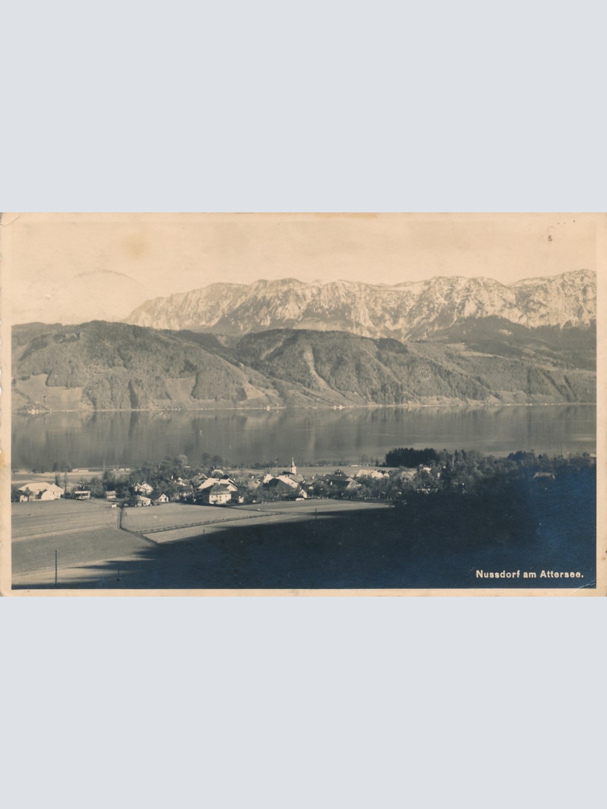 AK aus Nussdorf am Attersee Oberösterreich Ansichtskarte (15073)