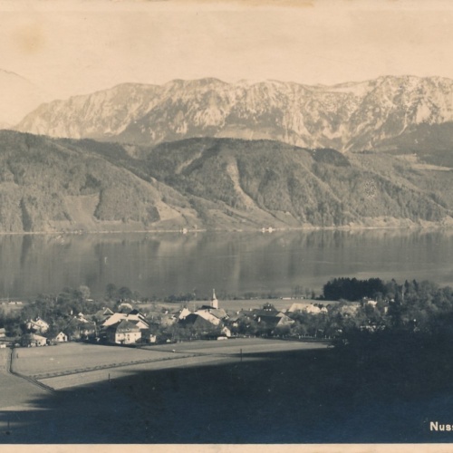 AK aus Nussdorf am Attersee Oberösterreich Ansichtskarte (15073)