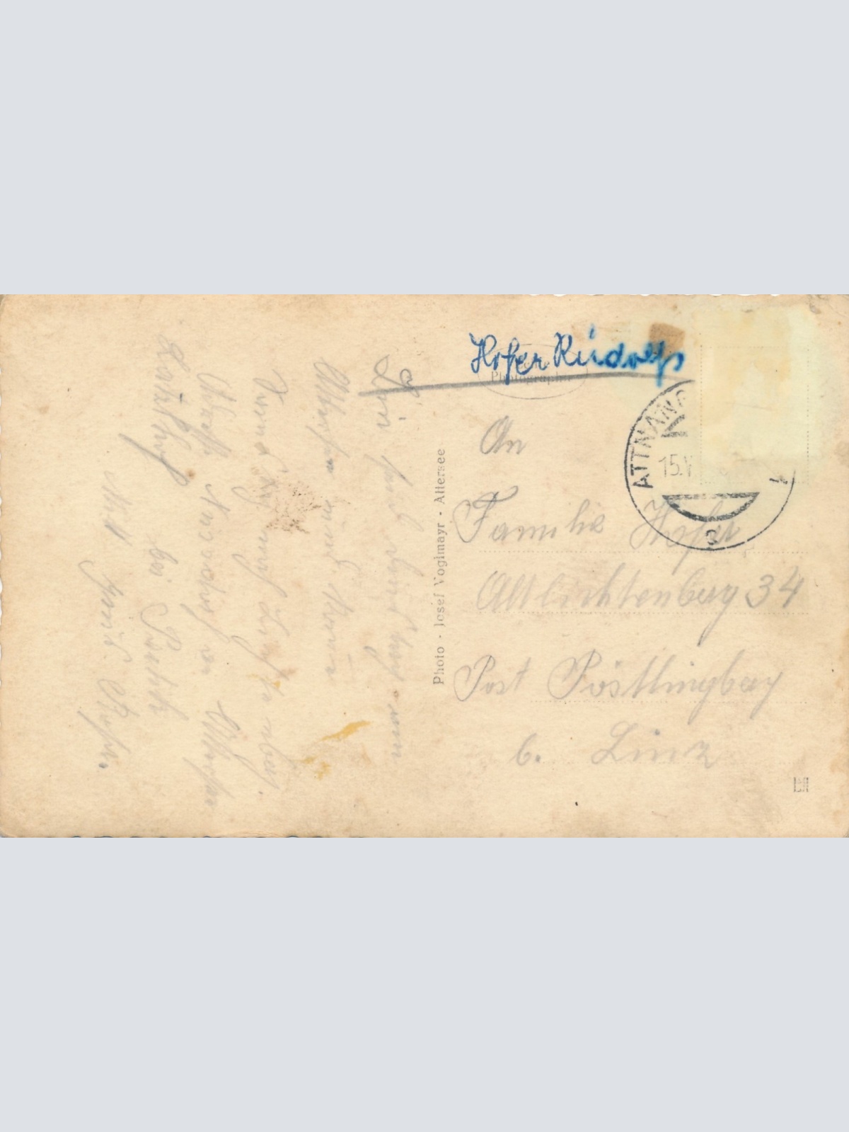 AK aus Nussdorf am Attersee Oberösterreich Ansichtskarte (15073)