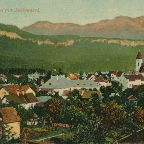 AK aus Goisern mit Jochwand Oberösterreich Ansichtskarte (15135)