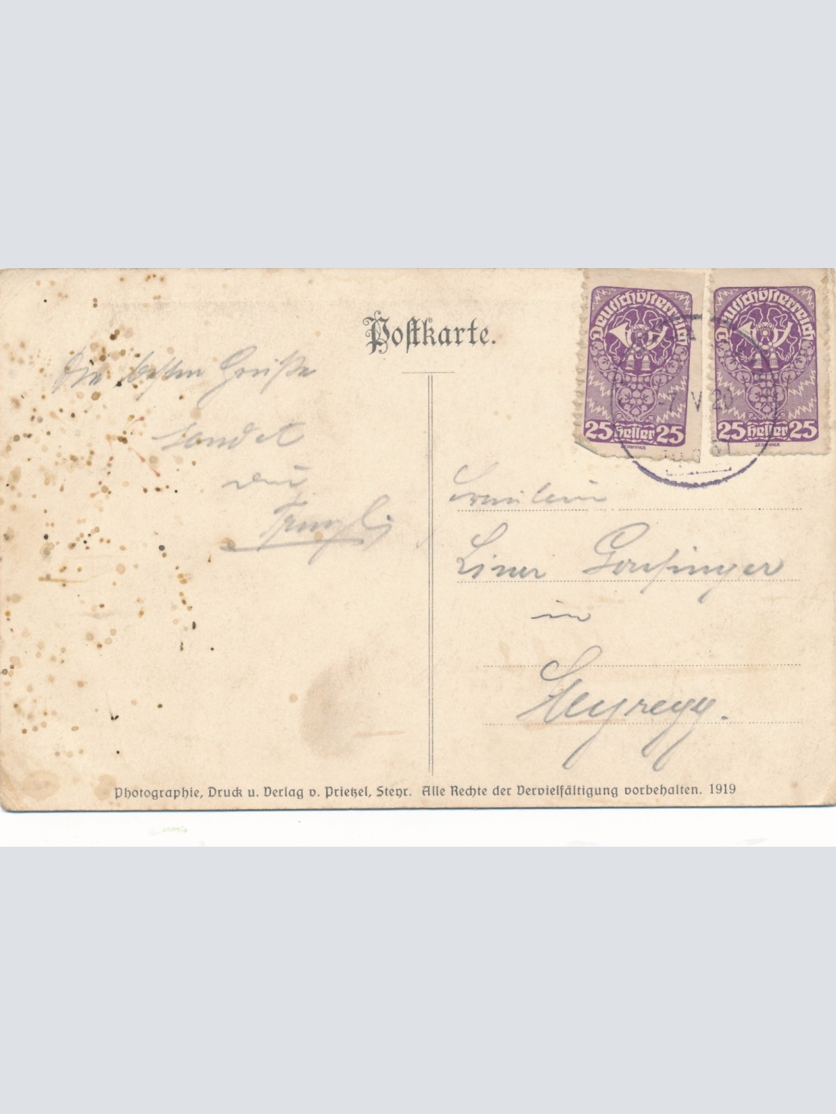 AK aus Schlierbach Oberösterreich Ansichtskarte (15154)