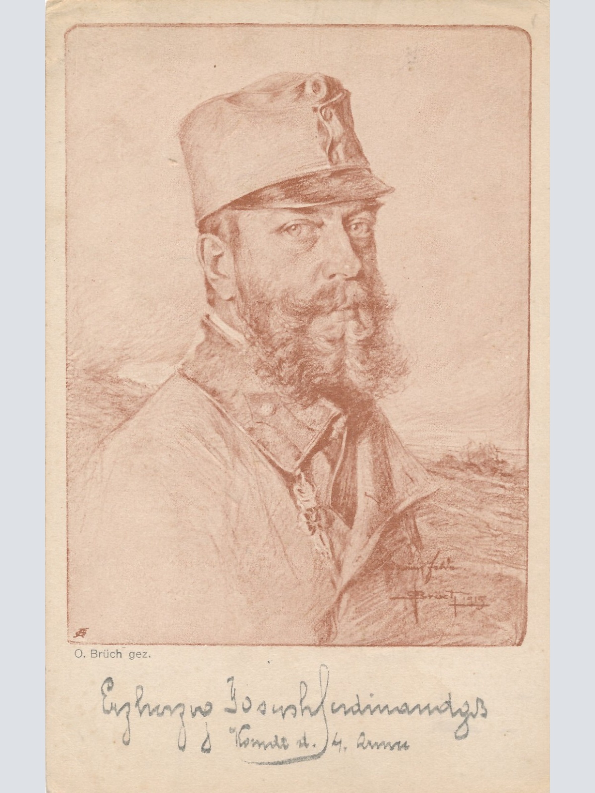 AK Erzherzog Josef Militaria Ansichtskarte (14898)