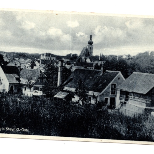 AK aus Sierning bei Steyr Oberösterreich Ansichtskarte (F394)