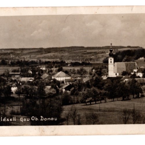 AK aus Waldzell Gau Ob. Donau, Oberösterreich (F416)
