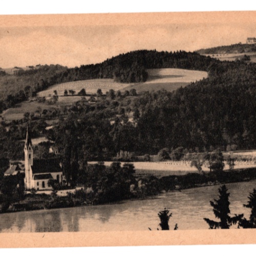 AK aus Linz a. d. Donau, Puchenau mit Pöstlingberg, Oberösterreich (F436)