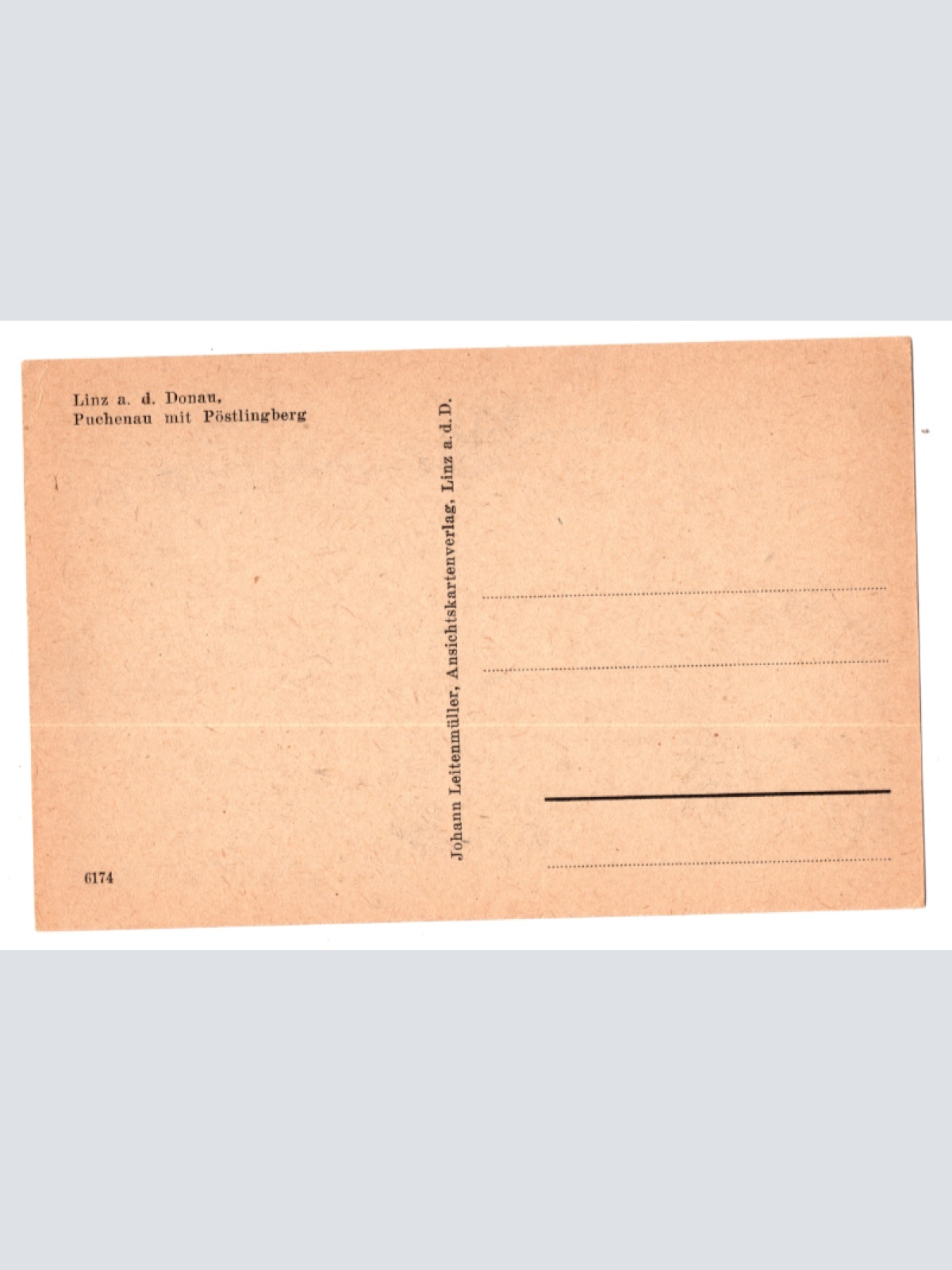 AK aus Linz a. d. Donau, Puchenau mit Pöstlingberg, Oberösterreich (F436)