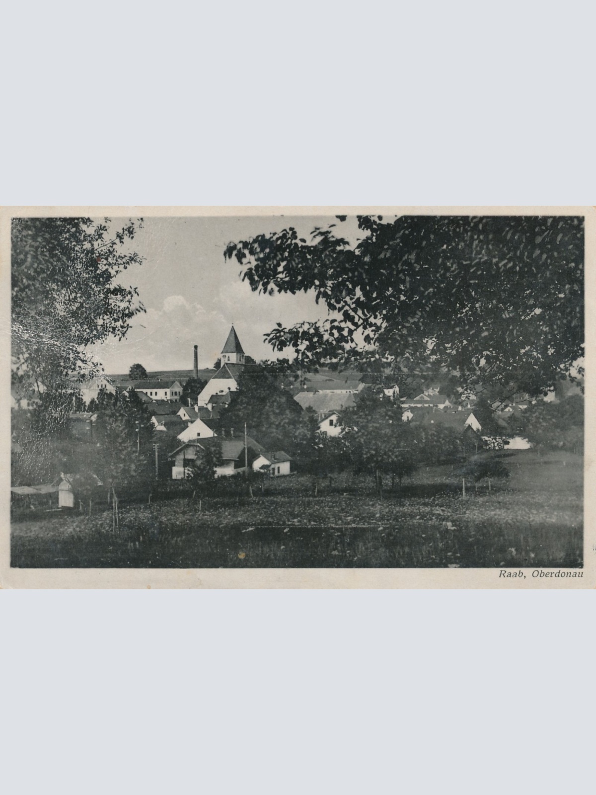 AK aus Raab Oberdonau Oberösterreich Ansichtskarte (15845)