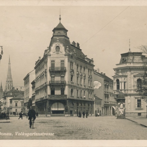 AK aus Linz Volksgartenstrasse Oberösterreich Ansichtskarte (15268)