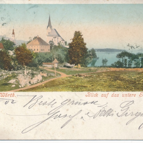 AK Maria Wörth Kärnten Ansichtskarte (16077)