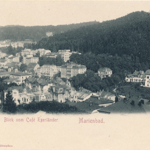 AK aus Marienbad Tschechoslowakei Ansichtskarte (15923)
