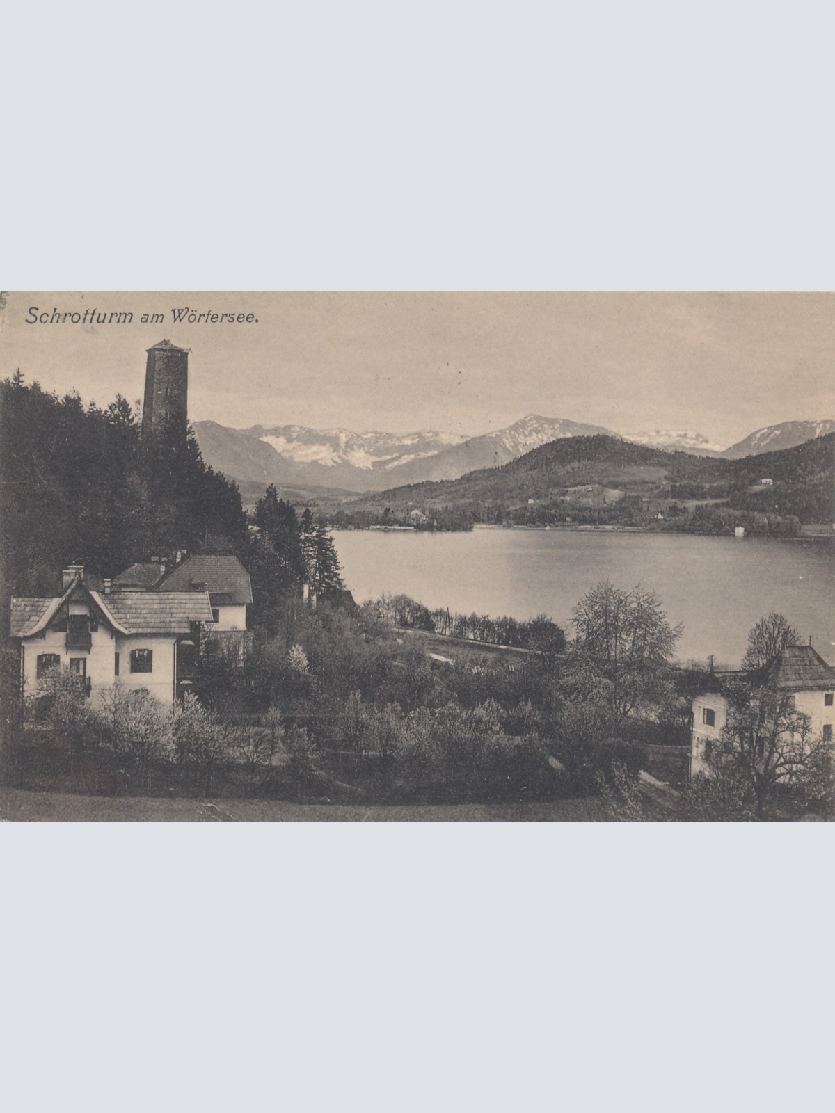 AK aus Schrotturm am Wörthersee Kärnten Ansichtskarte (16065)