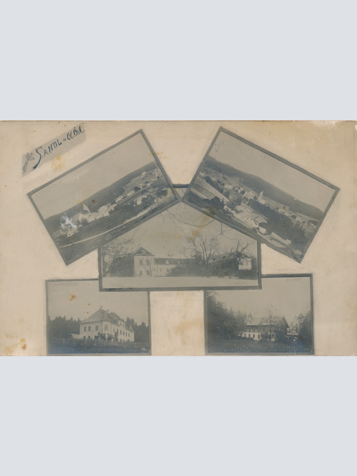 AK aus Sandl Mehrbildkarte Oberöstereich Ansichtskarte (15265)