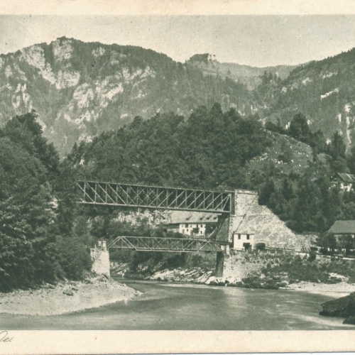 AK aus Weyer mit Brücke Oberösterreich Ansichtskarte (15820)