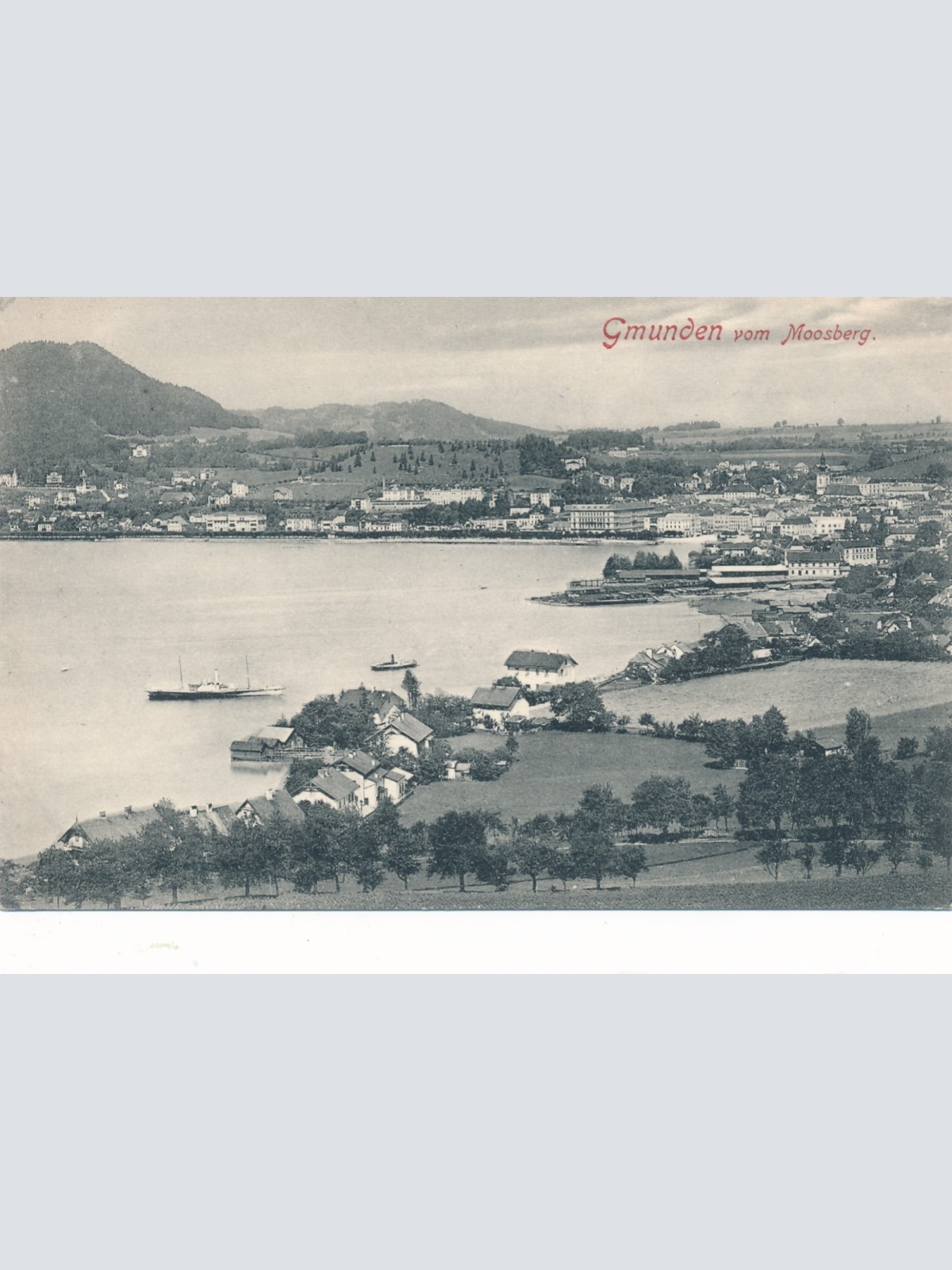 AK aus Gmuden Oberösterreich Ansichtskarte (15817)