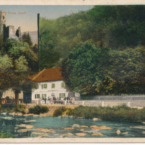 AK vom Zieglers Gasthaus in Steinwand OÖ Ansichtskarte (15332)