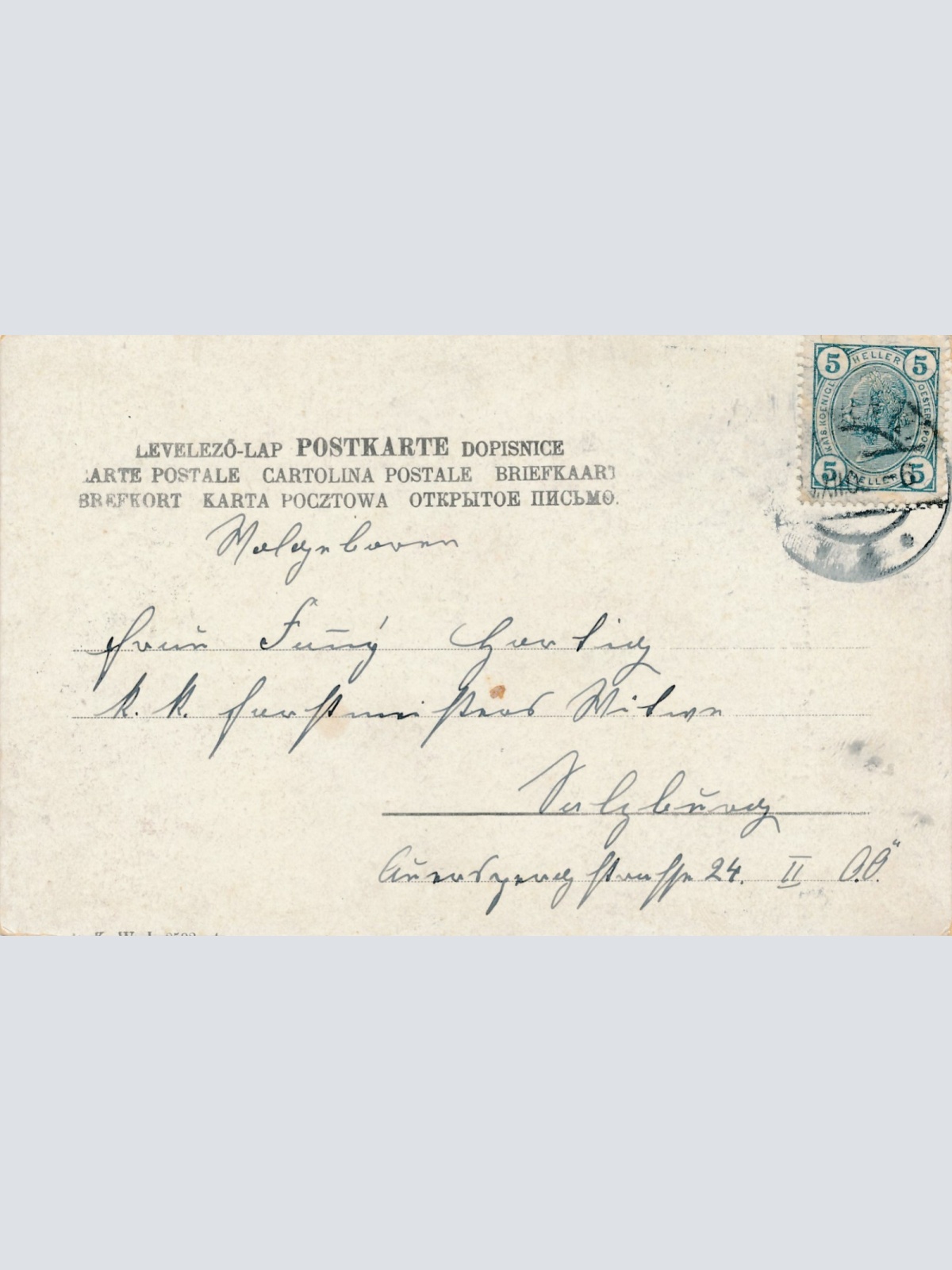 AK Glückliches Neujahr mit Dackel Ansichtskarte (15711)