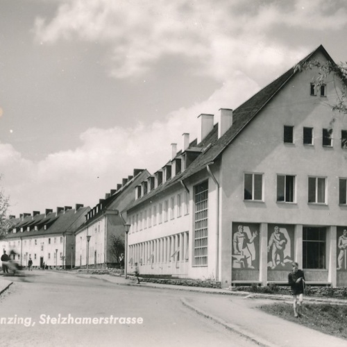 AK aus Lenzing Stelzhamerstrasse Oberösterreich Ansichtskarte (15799)