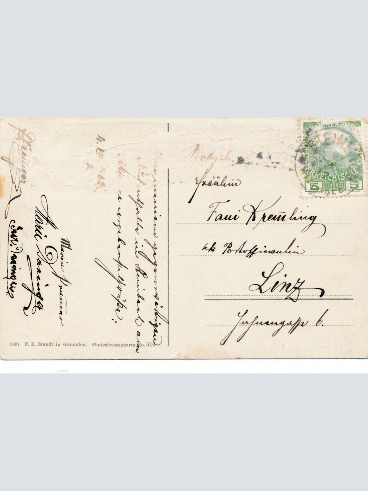 AK aus Steinbach am Attersee Oberösterreich Ansichtskarte (15855)