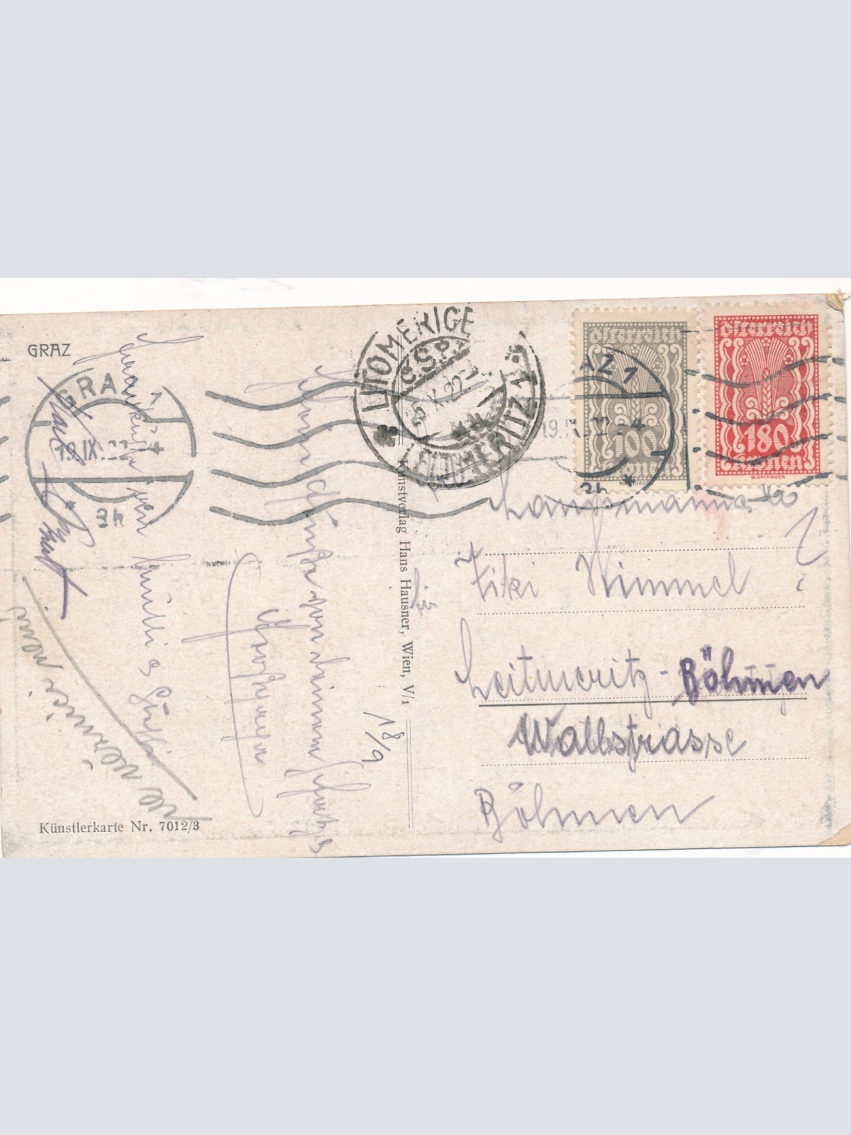 AK aus Graz Steiermark Ansichtskarte (15894)