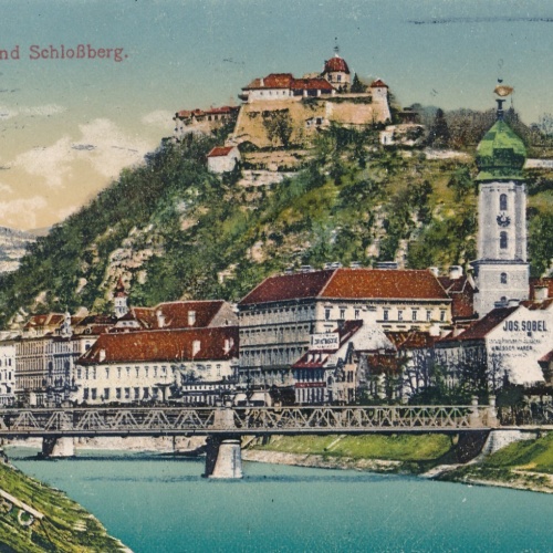 AK aus Graz Schlossberg Steiermark Ansichtskarte (15897)