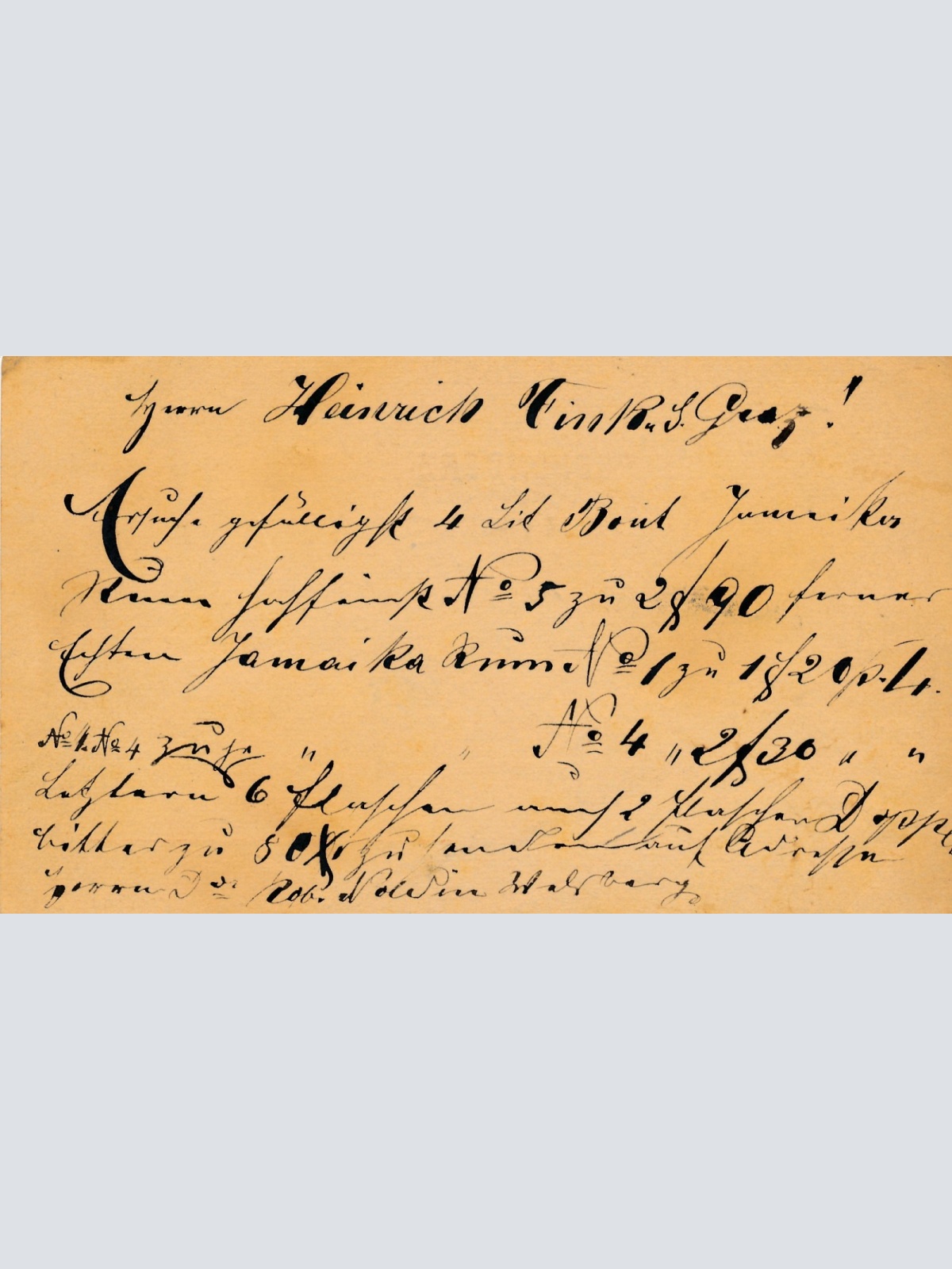 2 Kreuzer - Ganzsachen - Karte aus Welsberg (16223)